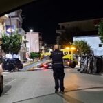 Alcamo, ancora un’auto che si ribalta in via Foscolo. Nessun ferito